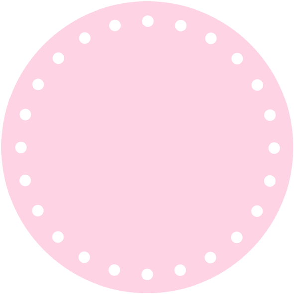 Punkte weiß rosa Hintergrund